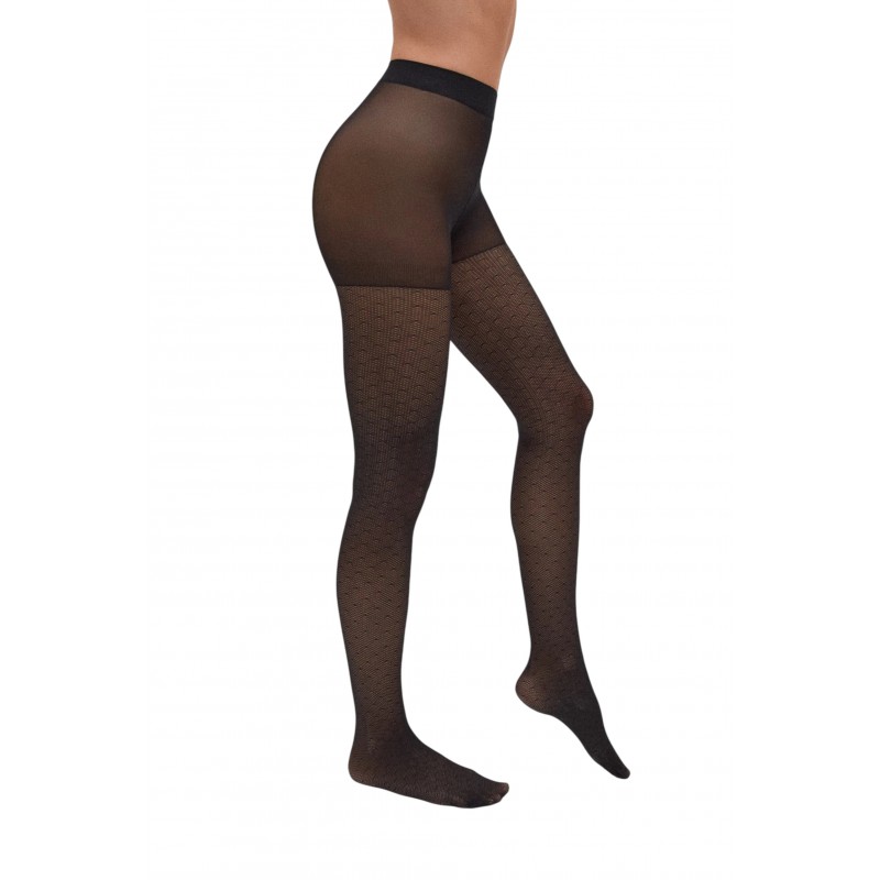 Ysabel Mora - Γυναικείο Καλσόν με Σχέδιο 20Den Plus Size XL