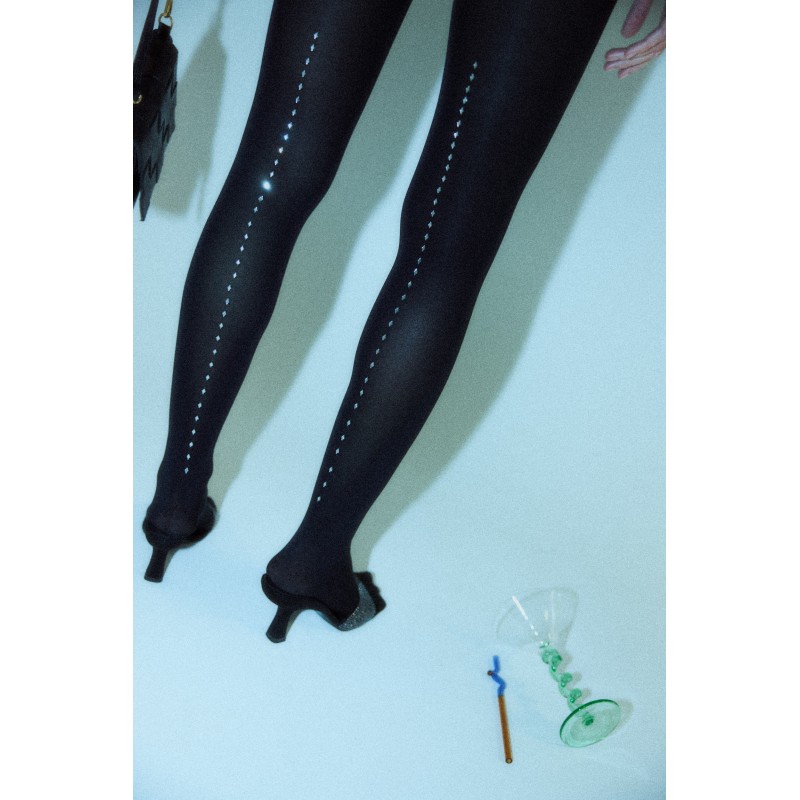 Ysabel Mora - Γυναικείο Καλσόν Αδιάφανο 70Den με Σχέδιο