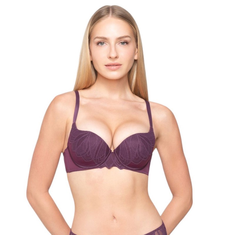 Luna Splendida - Γυναικείο Σουτιέν Sylvie Balconette με Επένδυση Cup C/D Luna Splendida - Γυναικείο Σουτιέν Sylvie Balconette με Επένδυση Cup C/D