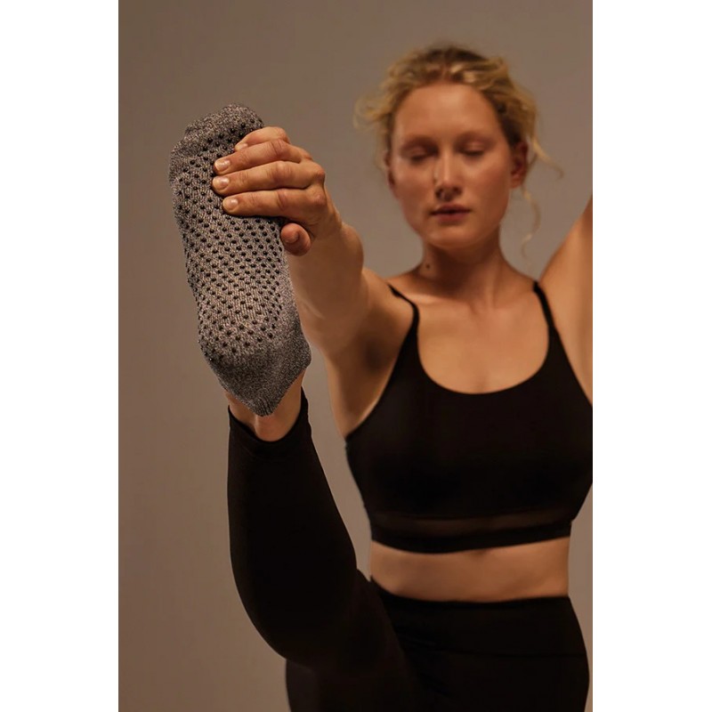 Ysabel Mora - Ανδρικές και Γυναικείες Αθλητικές Kάλτσες για Yoga και Pilates Μαύρες