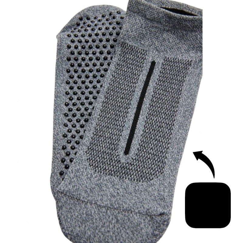 Ysabel Mora - Ανδρικές και Γυναικείες Αθλητικές Kάλτσες για Yoga και Pilates Μαύρες