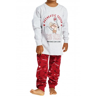 MUYDEMI - Εφηβική Πυτζάμα Unisex Little Chef XMAS (10 - 16 ετών)