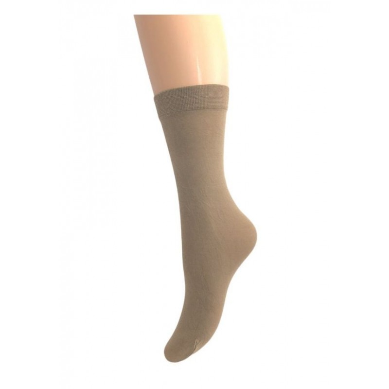 Ider - Σοσόνι Βαμβακερό 80Den 2 Ζεύγη - Μπεζ