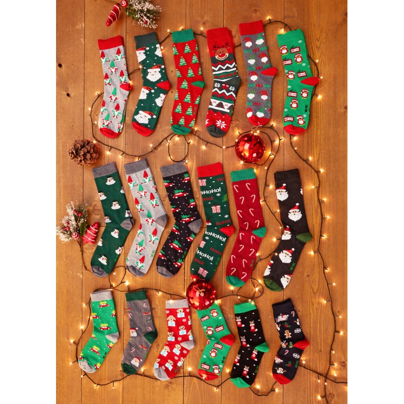 Me-We - Ανδρική Χριστουγεννιάτικη Κάλτσα με Σχέδιο