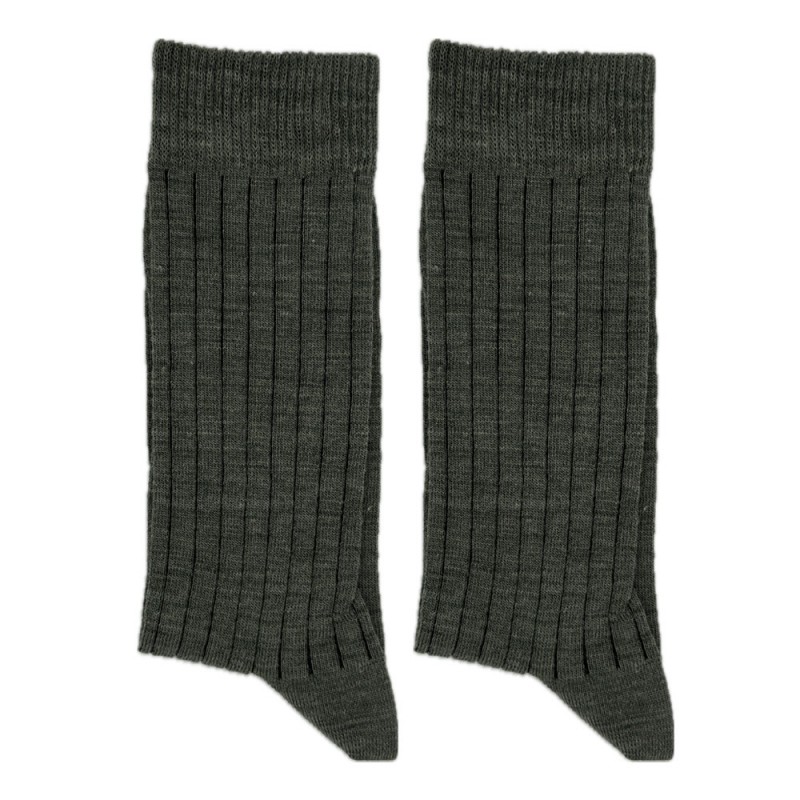 Me-We Ανδρική Μάλλινη Κάλτσα Μονόχρωμη