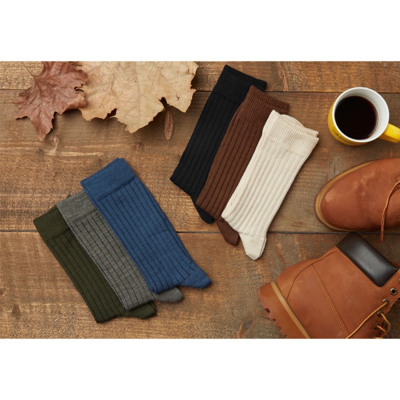 Me-We Ανδρική Μάλλινη Κάλτσα Μονόχρωμη