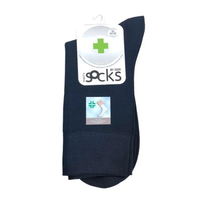 Ider - Ανδρική Κάλτσα Μερσεριζέ Χωρίς Λάστιχο Φαρμακευτική