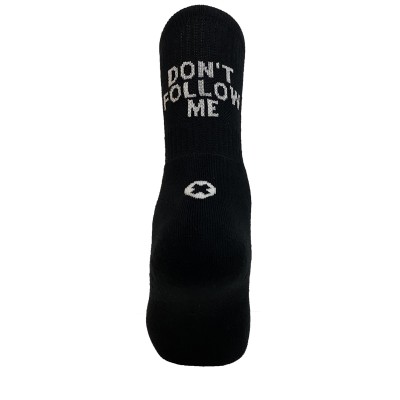 Sock-ing Socks ''DON'T FOLLOW ME'' - Black
