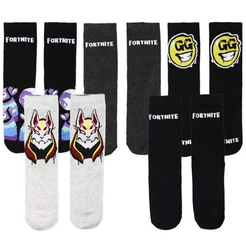 Fortnite Fashion Socks - Συσκευασία 5 Τμχ.