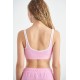 Blu4U - Γυναικείο Crop Top Terry Love Blu4U - Γυναικείο Crop Top Terry Love