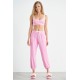 Blu4U - Γυναικείο Crop Top Terry Love Blu4U - Γυναικείο Crop Top Terry Love