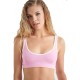 Blu4U - Γυναικείο Crop Top Terry Love Blu4U - Γυναικείο Crop Top Terry Love