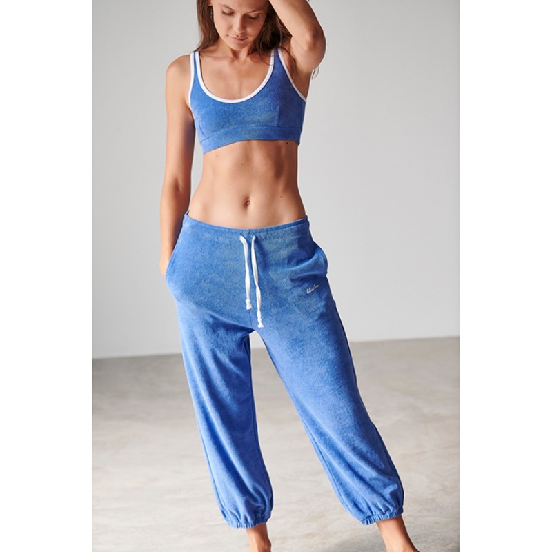 Blu4U - Γυναικείο Crop Top Terry Love