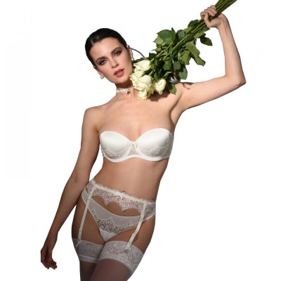 Miss Rosy Suspender Νυφική ζαρτιέρα