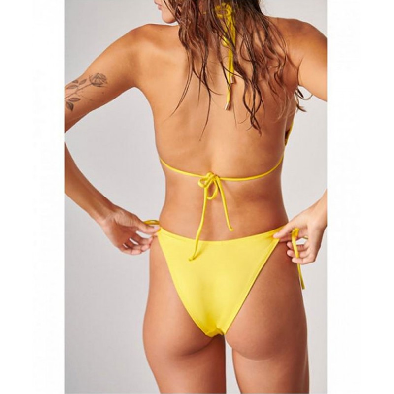 Blu4u - Γυναικείο Μαγιό Σλιπ με Κορδόνια Fashion Solids