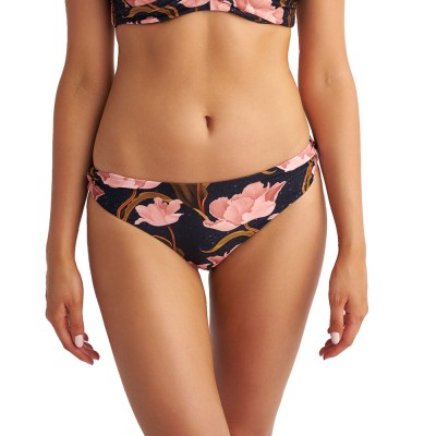 BLU4U - Γυναικείο Μαγιό Σλιπ με Τύπωμα Pink Blooms