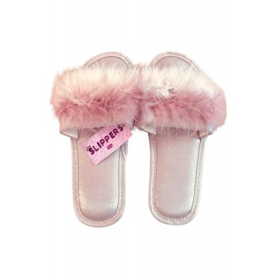 Ider - Γυναικεία Παντόφλα με Πούπουλα