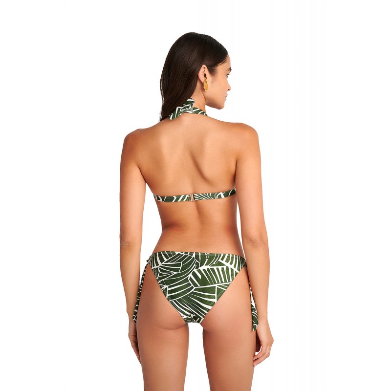 BLU4U - Γυναικείο Μαγιό Σλιπ με Δέσιμο στο Πλάι AMAZON STRIPES