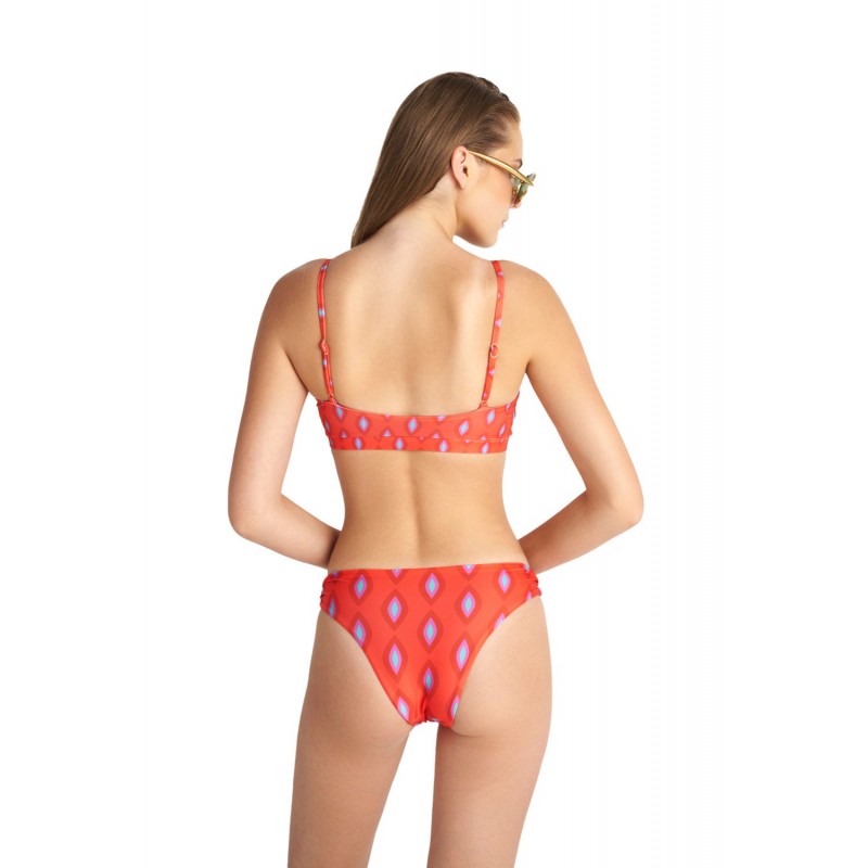 BLU4U - Γυναικείο Μαγιό Σουτιέν Crop CORAL REEF