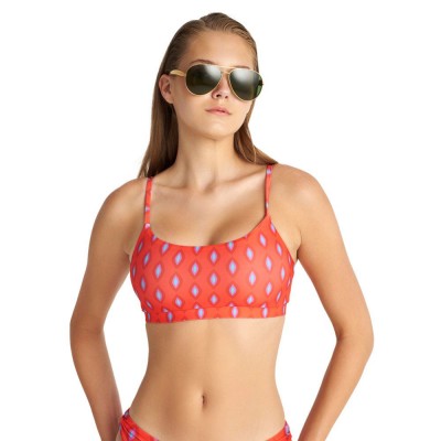 BLU4U - Γυναικείο Μαγιό Σουτιέν Crop CORAL REEF