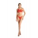 BLU4U - Γυναικείο Μαγιό Μπουστάκι RED ZEBRA