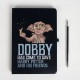 CERDA - HARRY POTTER Stationery Set & Sock Dobby Gift Box