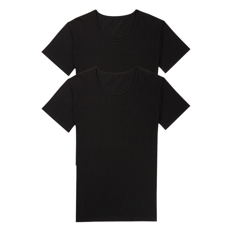 Sloggi Men - Φανελάκι με μανίκι - 24/7  SH 03 Ο-Neck - 2 Τεμάχια