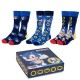 CERDA - SONIC Unisex Κάλτσες σε Gift Box 3 Pack