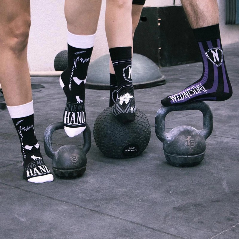 CERDA - WEDNESDAY Unisex Κάλτσες σε Gift Box 3 Pack