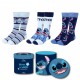 Disney - Stitch Unisex Fashion Socks Gift Box Συσκευασία 3 Τμχ.