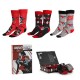 CERDA - HARLEY QUINN Unisex Κάλτσες σε Gift Box 3 Pack