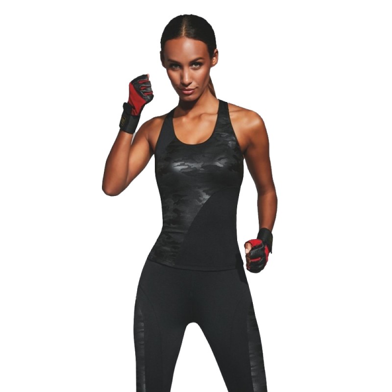 Bas Black - Combat 200 Den Γυναικείο Αθλητικό Τοπ