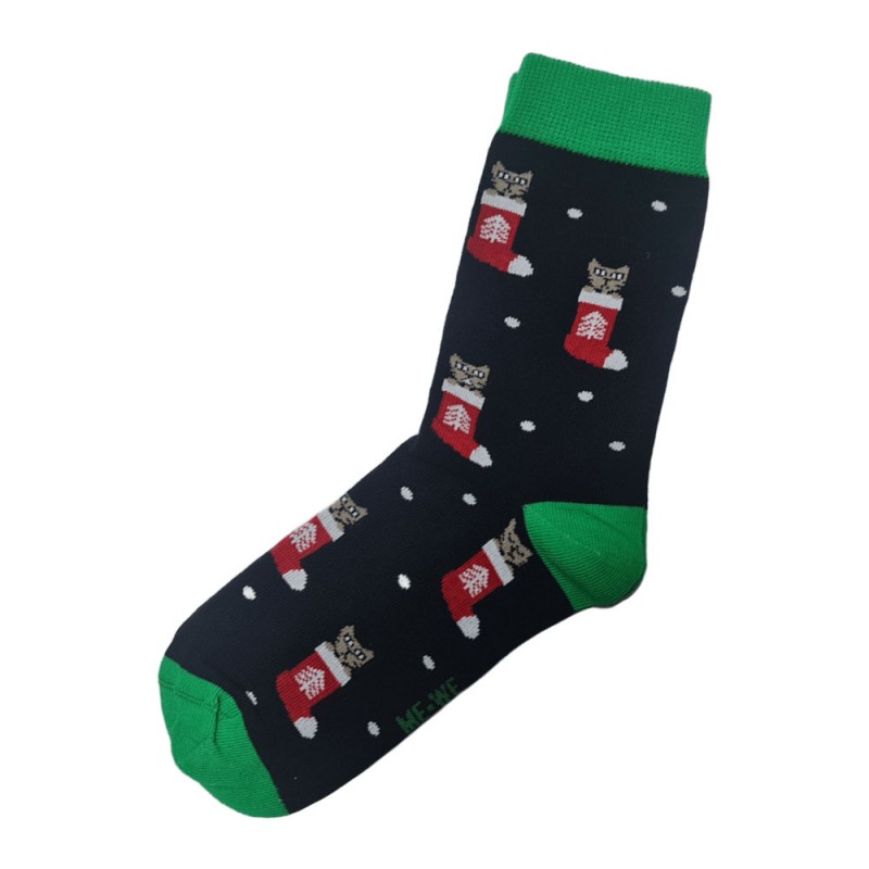 Me-We - Παιδική Χριστουγεννιάτικη Κάλτσα με Σχέδιο