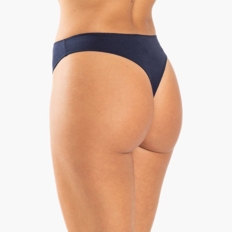 Α.A UNDERWEAR - Γυναικείο Ψηλόμεσο Στρινγκ Cotton Modal Συσκευασία 3 Τεμαχίων