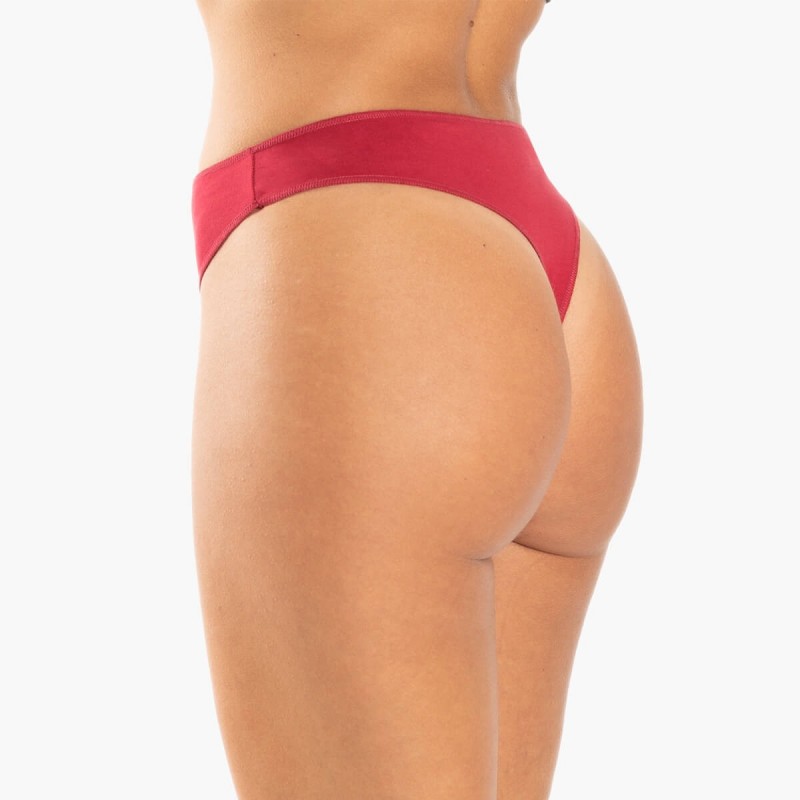 Α.A UNDERWEAR - Γυναικείο Ψηλόμεσο Στρινγκ Cotton Modal Συσκευασία 3 Τεμαχίων