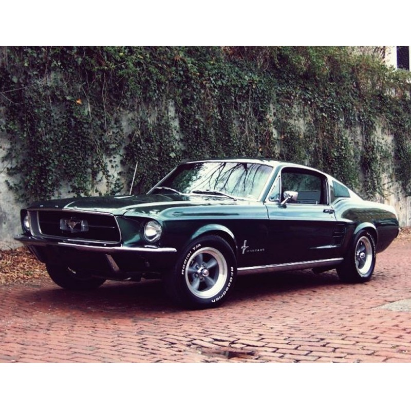 HEEL TREAD Socks - Petrolhead Collection - Ford Mustang - Bullitt