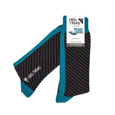 HEEL TREAD Socks - Petrolhead Collection - Shmee Maclaren Senna