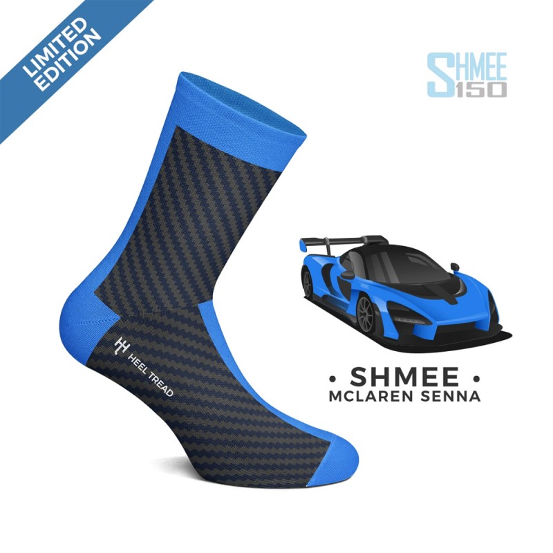 HEEL TREAD Socks - Petrolhead Collection - Shmee Maclaren Senna