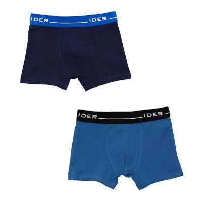 Ider - Βαμβακερά Boxer για Αγόρι με Εξωτερικό Λάστιχο 3cm Μονόχρωμα (2TMX)