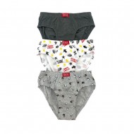 Ider - 3-Pack Σλιπ για Αγόρι Βαμβακερό με Εσωτερικό Λάστιχο και Σχέδιο