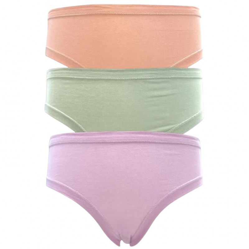 Ider - Παιδικά Σλιπ Για Κορίτσι Βαμβακερά 3-Pack