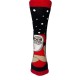 INIZIO - Γυναικεία Χριστουγεννιάτικη Κάλτσα Πετσετέ με Σχέδιο Άι Βασίλης Tatoo
