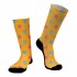 DO YOU DARE SOCKS - O.C.D Shapes - Orange Polka Dots