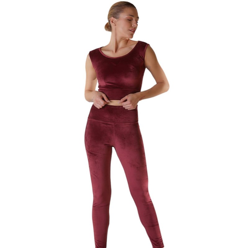 Wrap CU - Γυναικείο Κολάν Queen Leggings Velvet