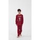 Crazy Farm - Εφηβική Χειμερινή Πυτζάμα για Αγόρι με Σφικτήρα Natale (12-16 ετών) XMAS Collection