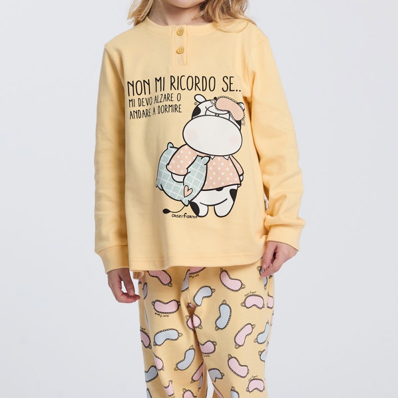 CRAZY FARM - Παιδική Πυτζάμα για Κορίτσι RICORDO (2-8 ετών)