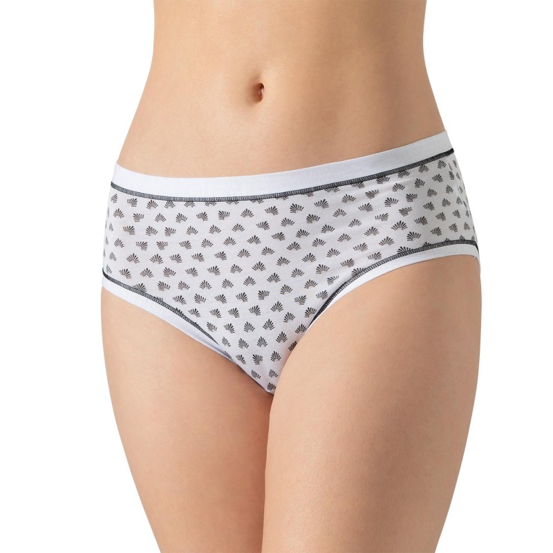 Cotonella - Γυναικεία Βαμβακερά Σλιπ Midi Σετ 3 Τεμαχίων