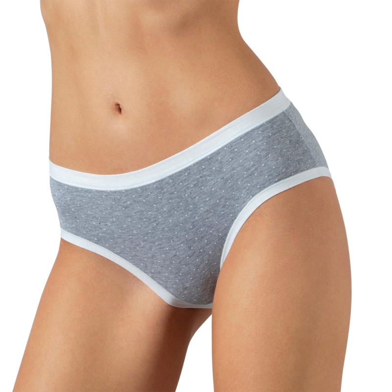 Cotonella - Γυναικεία Βαμβακερά Σλιπ Midi Σετ 3 Τεμαχίων