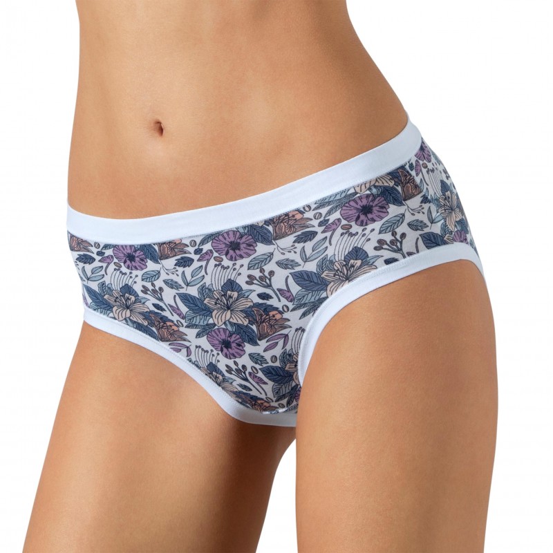 Cotonella - Γυναικεία Βαμβακερά Σλιπ Midi Σετ 3 Τεμαχίων