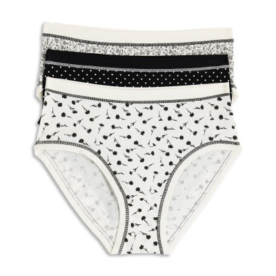 Cotonella - Γυναικεία Βαμβακερά Σλιπ Midi Σετ 3 Τεμαχίων